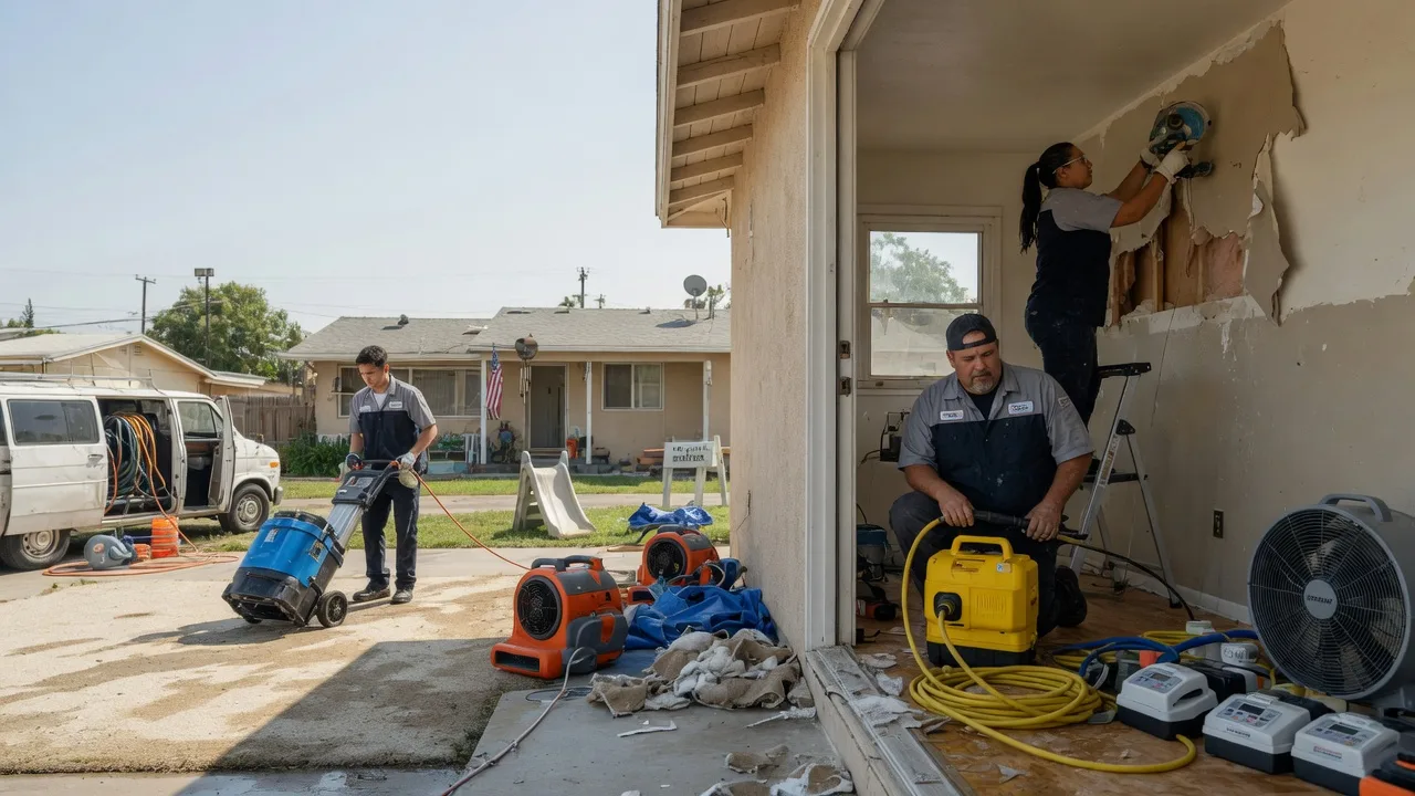 Water Damage Restoration in Melville, LA near me